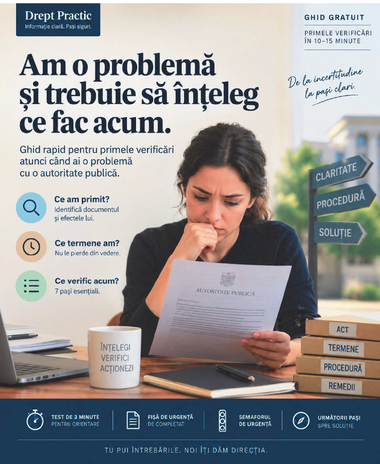 Ghidul Digital "Am o problemă și trebuie să înțeleg ce fac acum"