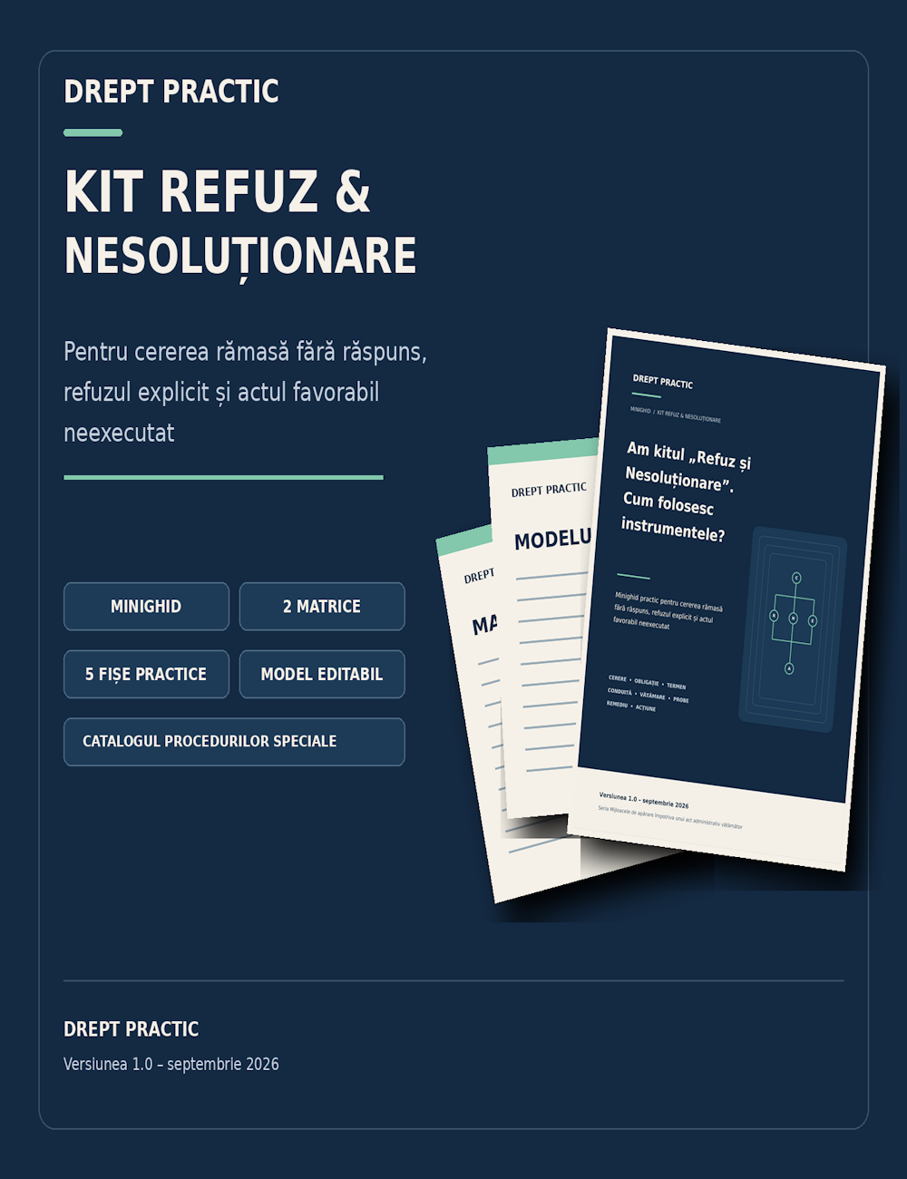 Kitul digital „Refuz & Nesoluționare” — Ce fac dacă autoritatea nu îmi rezolvă cererea?