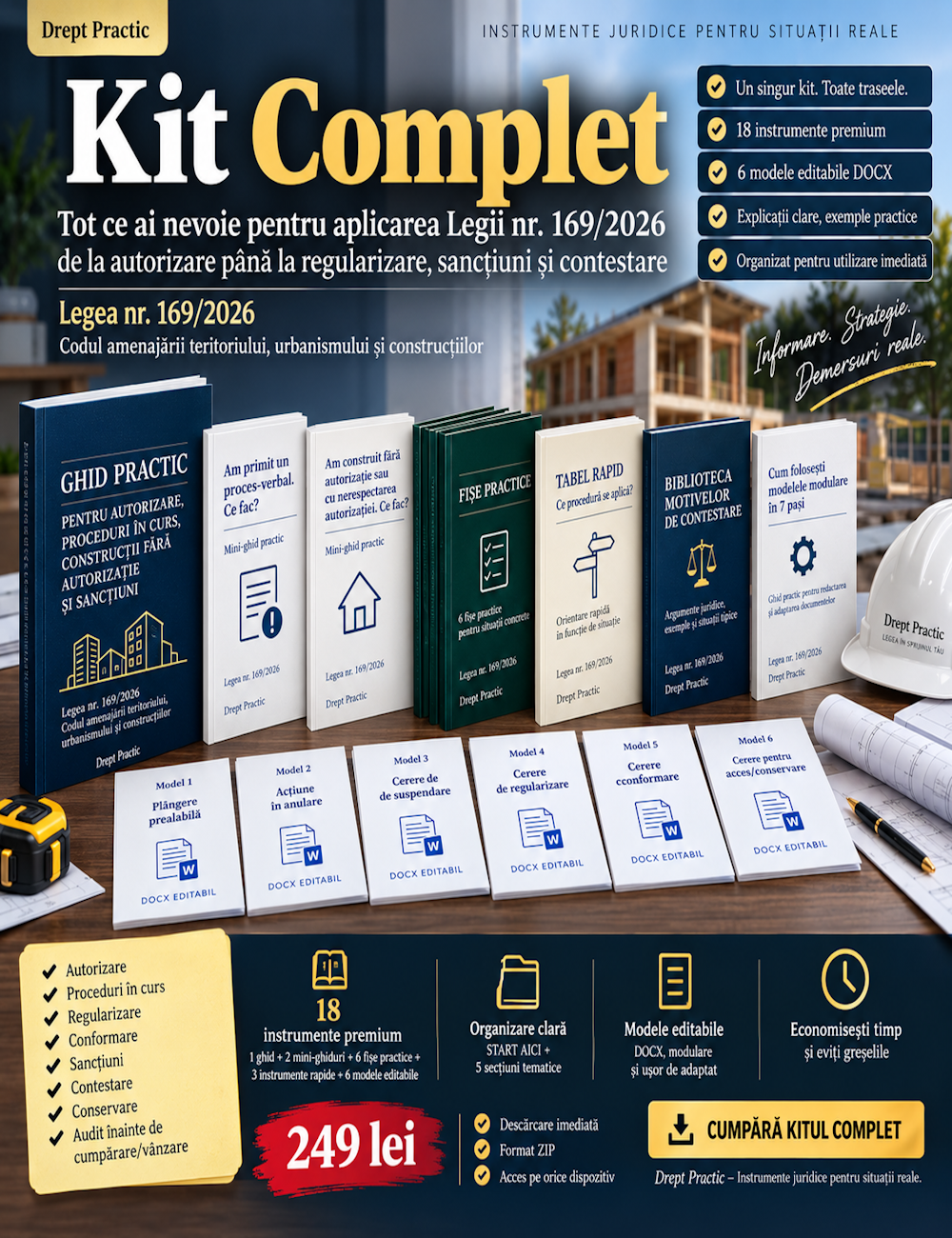 Kit Complet Digital - Legea nr. 169/2026