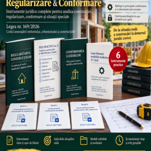 kit regularizare resize 1 Kit Digital - Regularizare & Conformare Legea nr. 169/2026