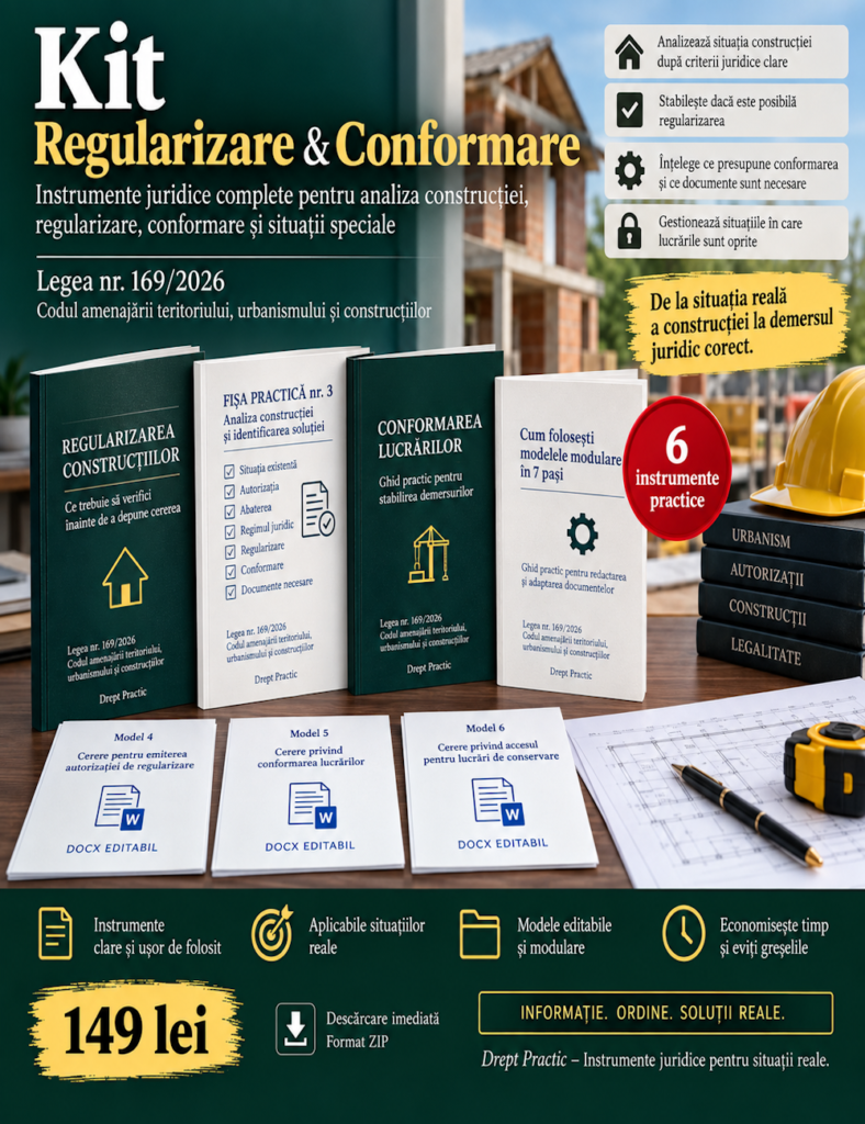 Kit Digital - Regularizare & Conformare Legea nr. 169/2026